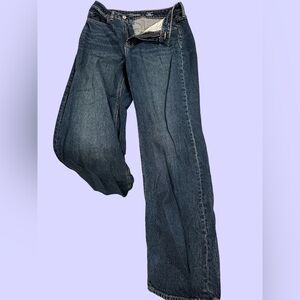 Women’s Old Navy Extra High Rise Curvy Ski-Hi Wide Leg Size 8